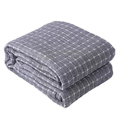 Japanese Cotton blanket Cotton gauze  throw blanket for beds home decor sofa towel bedspread