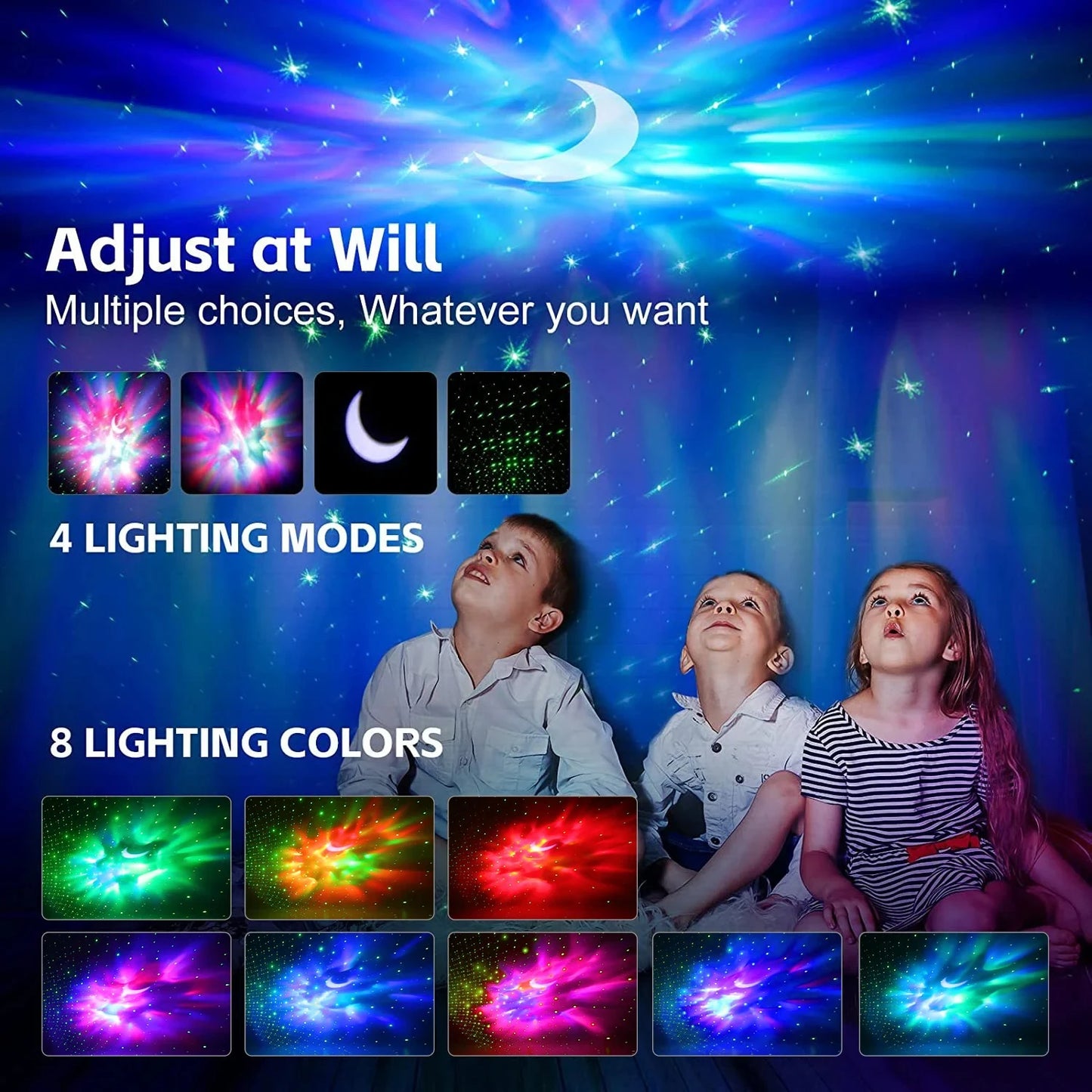 Galaxy Projector Upgraded Astronaut Star Lamp